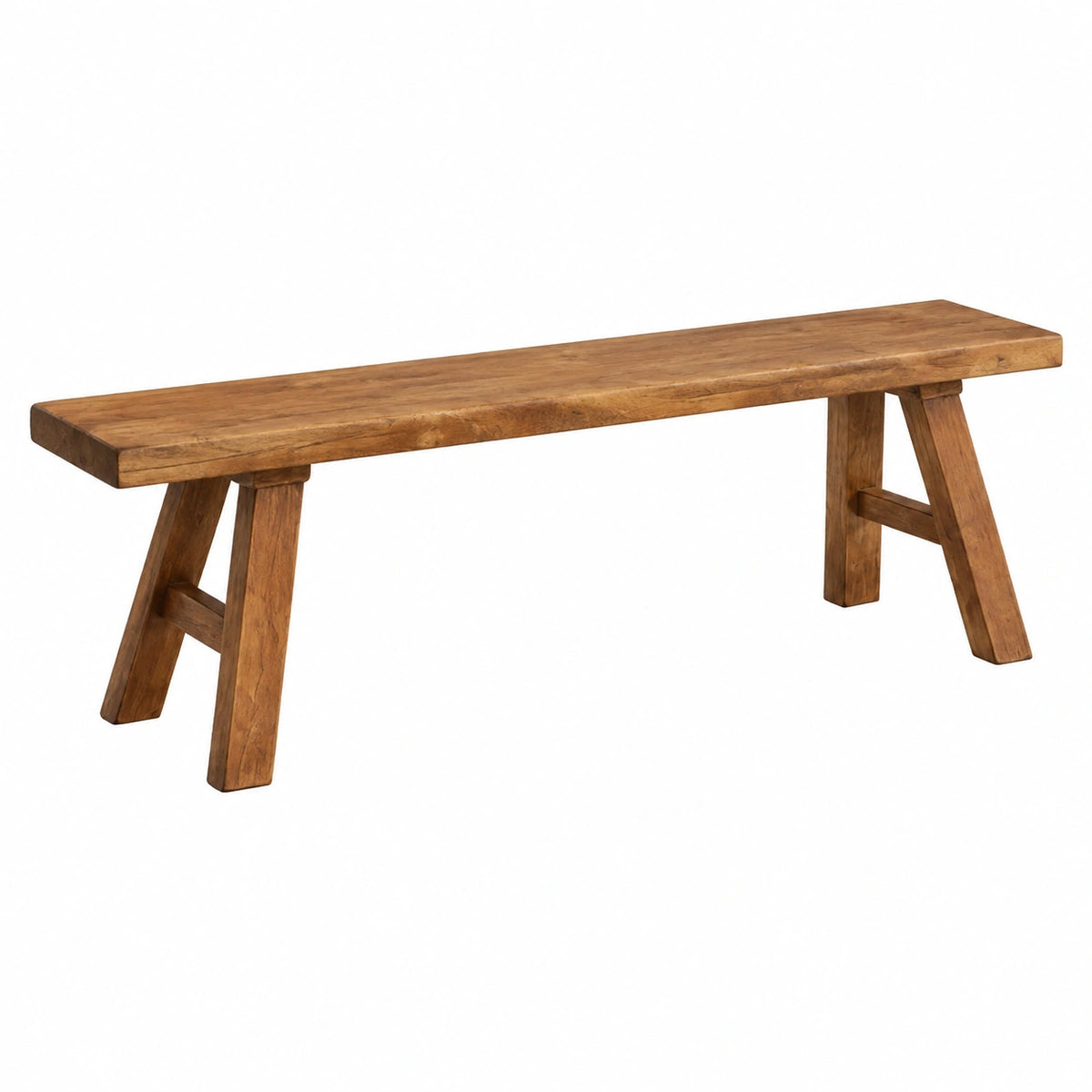 Panca rustica per letto, panca in legno per ingresso interno, panca in legno rustica per sala da pranzo(100cm)