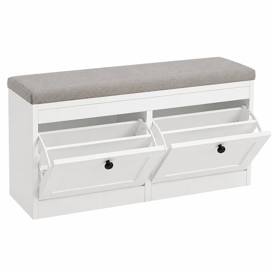 Scarpiera Slim, Scarpiera Portascarpe in Legno, Regolabili, 106Lx30Ax52P cm, per Ingresso Casa